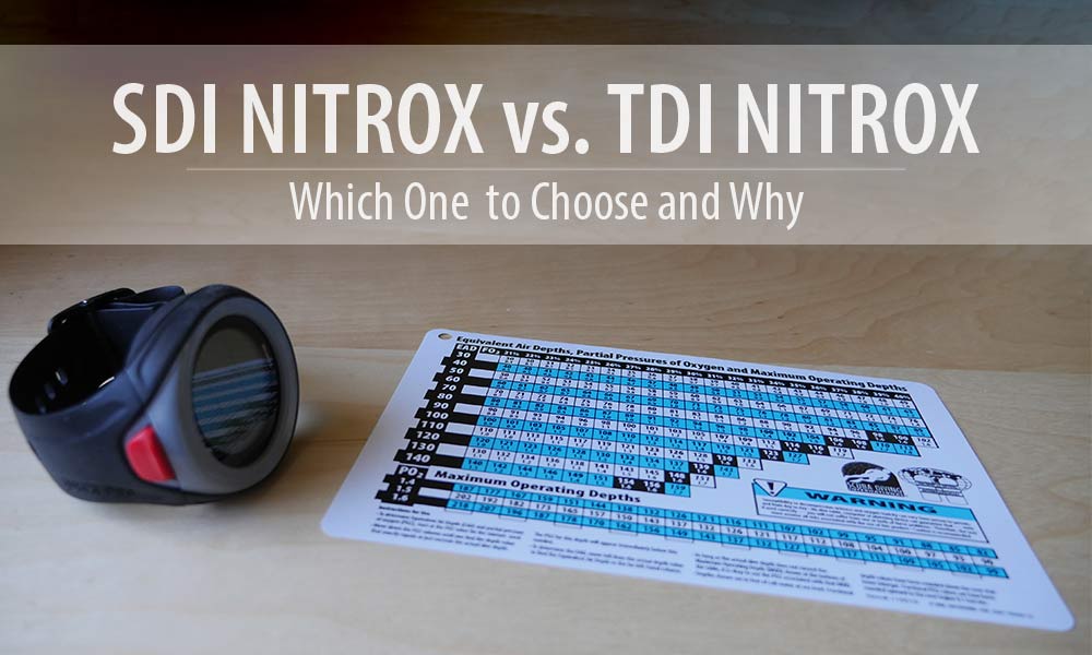 SDI Nitrox Vs TDI Nitrox