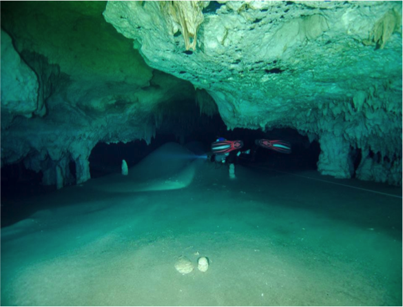 Cave diver