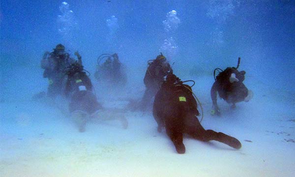 PS Divers at depth