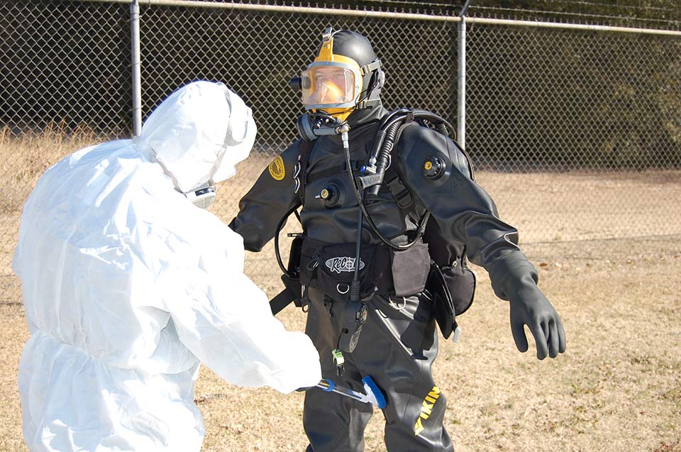 hazmat PSD diver