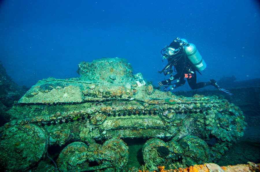 Nippo Maru tank Truk Lagoon