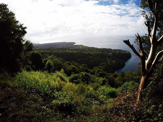 piton summit - saint lucia